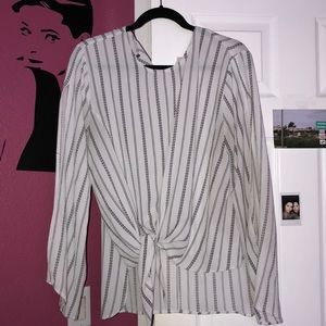 White striped Blouse